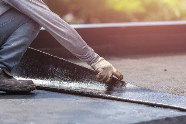 Professional Interior Drainage System technician working in Crawfordsville, IN